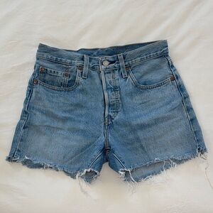 Levi's Classic Blue Jean Shorts